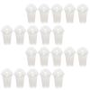 GLEAVI Disposable Plastic Beverage Cups with Lids 360ml 30pcs Cold Drink and Bubble Tea Cups for Parties and Events view 1