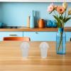 GLEAVI Disposable Plastic Beverage Cups with Lids 360ml 30pcs Cold Drink and Bubble Tea Cups for Parties and Events view 4