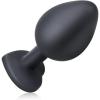 A Set of 3 Black Bottom Heart-Shaped Silicone Hip Equipment Training Accessories, 3 Different Sizes of Portable Devices, Couple Gifts view 4