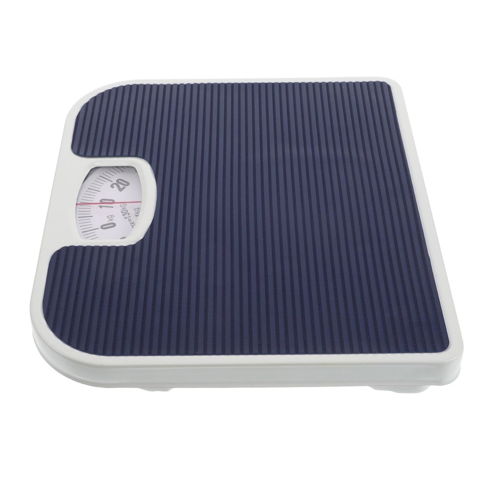 UPKOCH Mechanical Bathroom Scale for Body Weight with Accurate Analog Dial, Dark Blue Sturdy Body Weighing Scale for Home Health Monitoring