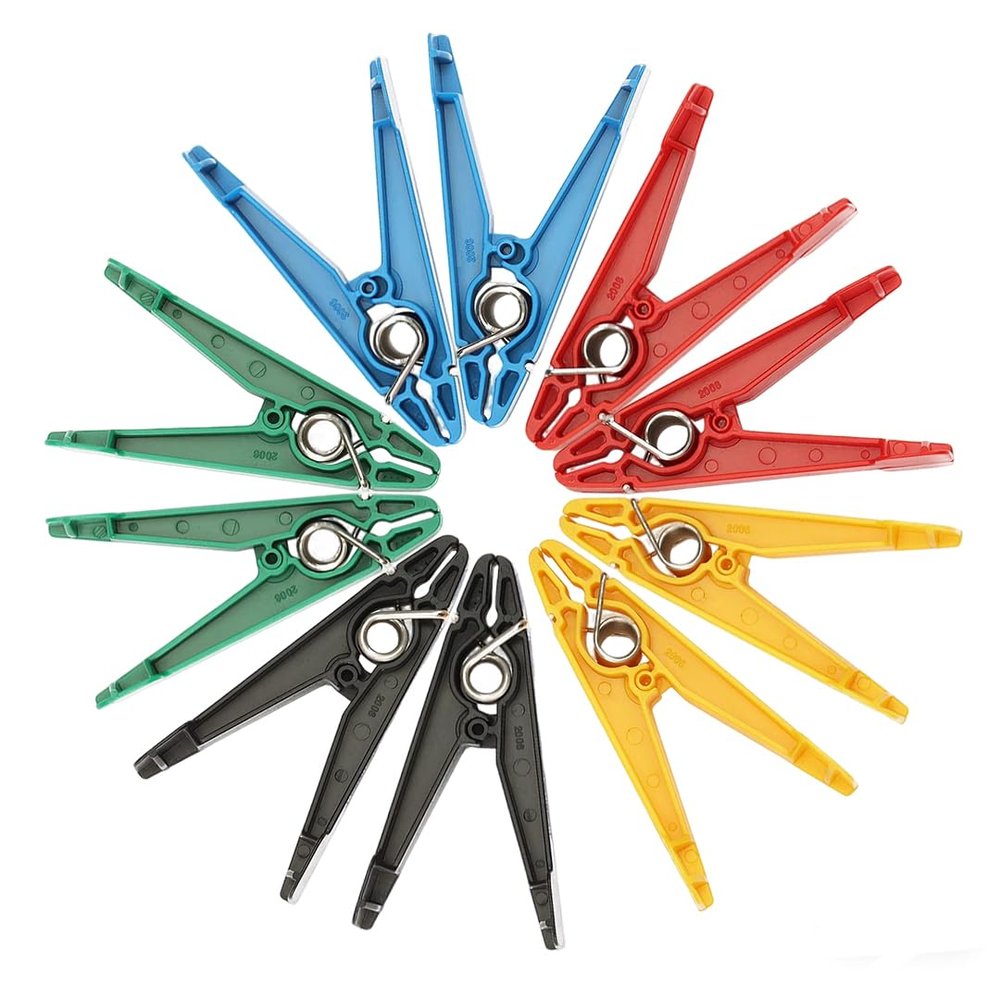 5PCS Graded Pinch Pin Exerciser Finger Exerciser Set Finger Thumb Exerciser for Hand Therapy Grip Strength Dexterity