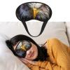 Bald Eagle American Flag Sleep Mask for Side Sleeper Blackout Eye Masks for Women Men Blindfold Mask Side Sleeper Eye Cover for Sleeping Nap Blackout Eye Shade Cover for Travel view 1