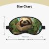 Hug Tree Sloth Sleep Mask for Side Sleeper Blackout Eye Masks for Women Men Blindfold Mask Side Sleeper Eye Cover for Sleeping Nap Blackout Eye Shade Cover for Travel view 2