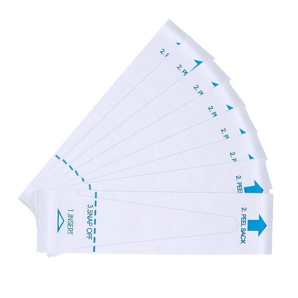 NULYLU Disposable Protectors and Probe Sleeves 300pcs, Thin Oral Covers for Digital Thermometers, Household Use for Accurate Fever Measurement and Hygienic Temperature Monitoring