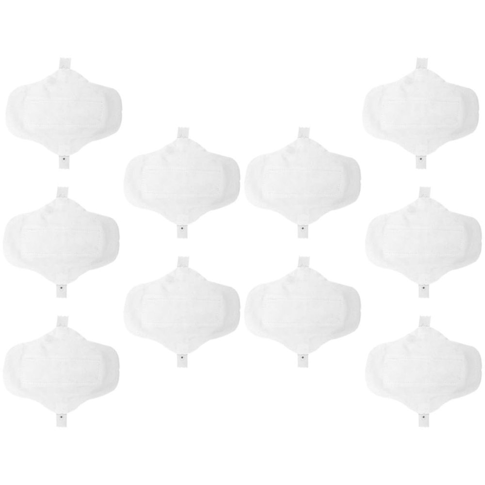 GLEAVI Reusable Menstrual Pads 10pcs Washable Cotton Cloth Sanitary Napkins with Waterproof Layer Breathable Incontinence Pads for Women Postpartum Period Care