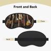 Guitars Sleep Mask for Side Sleeper Blackout Eye Masks for Women Men Blindfold Mask Side Sleeper Eye Cover for Sleeping Nap Blackout Eye Shade Cover for Travel view 4