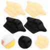 EXAOMBLE 4 Pairs Back of Heel Cushion Inserts and Heel Protectors for Shoes Too Big Self-Adhesive Non-Slip Pads in Beige and Black Thick and Thin Styles and Boots view 3