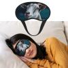 Goat Sleep Mask for Side Sleeper Blackout Eye Masks for Women Men Blindfold Mask Side Sleeper Eye Cover for Sleeping Nap Blackout Eye Shade Cover for Travel view 1