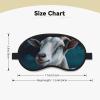Goat Sleep Mask for Side Sleeper Blackout Eye Masks for Women Men Blindfold Mask Side Sleeper Eye Cover for Sleeping Nap Blackout Eye Shade Cover for Travel view 2
