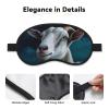 Goat Sleep Mask for Side Sleeper Blackout Eye Masks for Women Men Blindfold Mask Side Sleeper Eye Cover for Sleeping Nap Blackout Eye Shade Cover for Travel view 3