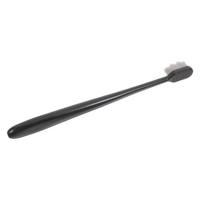 Abaodam Charcoal Toothbrush Soft Bristle Small Travel Toothbrush Compact Head for Camping and Hotel Use with Design