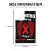 My Hero is Now My Angel Blood Cancer Awareness Premium Waffle Kitchen Towels - Ultra Absorbent Dish Cloths & Hand Towels | Soft, Durable & Long-Lasting | 26x16 Inches for Kitchen & Multi-Use view 2