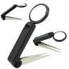 10X Magnifying Glass Foldable Magnifying Glass with Light & Tweezer Base Practical Multi-Purpose Illuminated Handheld Magnifier for Reading, Close Work, Jewelry view 2
