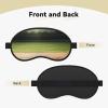 Baseball Sports Field Sleep Mask for Side Sleeper Blackout Eye Masks for Women Men Blindfold Mask Side Sleeper Eye Cover for Sleeping Nap Blackout Eye Shade Cover for Travel view 4