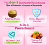 Fiber Gummies 7500mg, Probiotics & Digestive Enzymes, Sugar-Free, Vegan & Gluten-Free Supplement for Gut Health, Bloating Support & Regularity, High Potency Daily Adult (60 Count (Pack of 1)) view 3