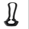 1-12PC Luminous Zipper Pullers Convenient Extension Knapsack Jacket Zippers Accessories Tent Pull Slider Head Tool(Black-6PCS) view 1