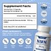 2 Bottles NMN 500mg Supplement Easily Absorbed Nicotinamide Mononucleotide form,a Precursor and NR Supplement Alternative that Supports Healthy Aging and Energy Metabolism | Non-GMO,120 vegan Capsules view 2