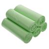 Ciieeo Biodegradable Trash Bags 100pcs Cornstarch Disposable Garbage Bags 50x60cm Light Green for Kitchen Household Use view 1