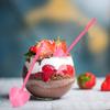 100Pcs Disposable Ice Cream Spoons Bulk Cute Pink Heart Shape Dessert Spoons Cake Pudding Plastic Silverware Party Tableware view 2