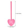 100Pcs Disposable Ice Cream Spoons Bulk Cute Pink Heart Shape Dessert Spoons Cake Pudding Plastic Silverware Party Tableware view 3