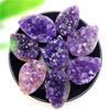 PPOZYLPC Stone Uruguay Amethyst Cluster Egg Crystal Cluster Stone Decorations view 2