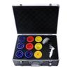 COYEUX Pneumatic Pipe Tube Cleaning Gun, 0.25-2in Hose Cleaner, with 9 Nozzles, Sponge, Air Powered, for Soft & Hard Pipes view 1