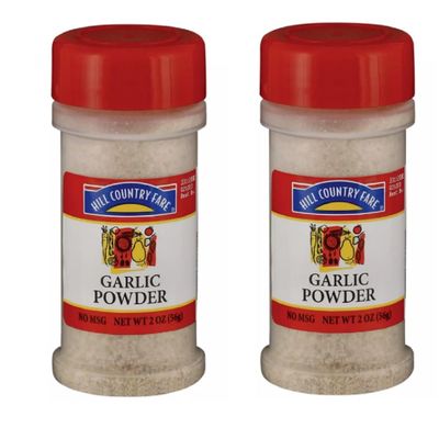 Hill Country Fare Seasoning - 2 pack (Garlic Powder 2oz)
