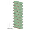 Mini Mop Long Handle Flat with 10 Cloths view 1