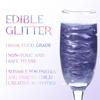 Edible Glitter for Drinks, Purple Edible Glitter for Drinks, Foods, Beer, Cocktails, BeveragesStrawberries, Food Grade Luster Dust, Shimmer Powder for Party, Halloween, Birthday(0.21oz) view 3