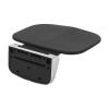 Folding Shower Seat Wall Mounted, 440 lbs Load-Bearing Fold Down Shower Chair Foldable Bench for Small ShowerStall Bathrooms, 14''x11'', Space-Saving (Black) view 3
