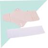 EXQUIMEUBLE 2 Pcs Reusable Washable Menstrual Pads Portable Cotton Panty Liners Absorbent Soft Breathable Sanitary Towels for Women Period and Postpartum Care view 3