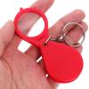KAILIKETIY 6pcs Folding Pocket Keychain Magnifiers Mini Portable Magnifying Glasses for Reading Small Text and Jewelry Inspection, Yellow Compact Handheld Lenses for Seniors and Travel view 3