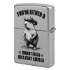 HTSAHKV Funny Cowboy Capybara Metal Lighter Case Lighter House Cover Fit Lighters Protective Fashion Accessory Man Women Gifts 2.2x1.5in view 1