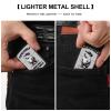 HTSAHKV Funny Cowboy Capybara Metal Lighter Case Lighter House Cover Fit Lighters Protective Fashion Accessory Man Women Gifts 2.2x1.5in view 3