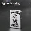 HTSAHKV Funny Cowboy Capybara Metal Lighter Case Lighter House Cover Fit Lighters Protective Fashion Accessory Man Women Gifts 2.2x1.5in view 4