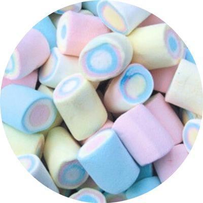 Marshmallow Candy Tivoli Marshmallows | Soft & Fluffy Sweet Treats | Colorful Marshmallow Candy 8oz - 1/2 lbs - 227g
