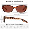 LADEESSE Reader Sunglasses Women - Cat Eye Stylish Sun Reading Glasses Womens Outdoor UV400 Protection Eyewear - 2 Pack1.75 view 4