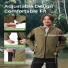 Relexit Mosquito Jacket with Ice Packs, Zipper Bug-Proof Shirt, Durable Mosquito Net Suit Proof Clothing for Garden Hiking XL view 3