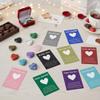 12 PCS Heart Crystal Healing Stones Bulk Set 1 Inch Rose Quartz Amethyst Polished Love Gemstones Spiritual Gifts Exchange for Women Galentines view 4