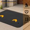 3.5" Rise Threshold Ramps Doorway, Heavy Duty 33,000LBS Capacity,Non-silp Surface & Solid,Wheelchair Ramp,Portable Mobility Ramps for Steps, Driveway and Curb view 3