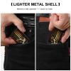 HTSAHKV Vintage American Flag Bass Fish Metal Lighter Case Lighter House Cover Fit Lighters Protective Fashion Accessory Man Women Gifts 2.2x1.5in view 3