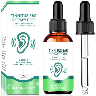 Anitiate Tinnitus Relief for Ringing Ears, Ear Care Drops Promote Ear Comfort and Clarity, Effective Tinnitus Treatment Reduces Ears Noise and Improves Hearing in Both Men and Women, 3C