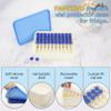 3ml Vial Peptide Storage Case, 70-Slot Hard Shell Peptide & Insulin Vial Holder with Soft Insert & Silicone Lid - Freezer & Refrigerator Safe, Compact for Home & Travel (Case Only) view 4