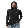 Relexit UPF 50+ Sun Protection Mosquito Jacket for Women, Lightweight Long Sleeve Sun Shirt, UV Bug Mosquito Proof Clothing Black S view 1