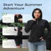 Relexit UPF 50+ Sun Protection Mosquito Jacket for Women, Lightweight Long Sleeve Sun Shirt, UV Bug Mosquito Proof Clothing Black S view 4