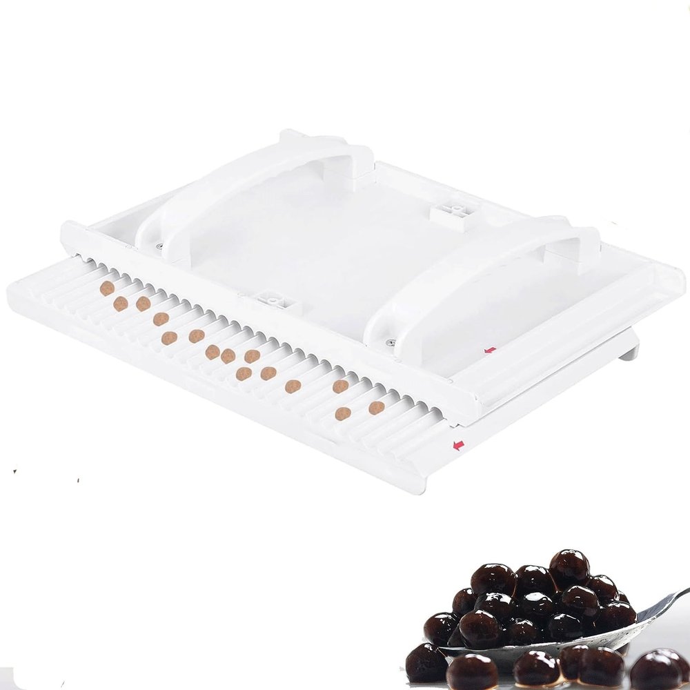 Hiedmeil Manual Taro Ball Maker, DIY Tapioca Pearl Forming Machine for Bubble Tea Shops and Home Kitchens (6mm)