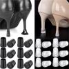 12pcs Silicone Heel Protector Stoppers Antislip High Heeler Bridal Stiletto Dancing Covers Wedding Shoes Accessories(Black-XS) view 3