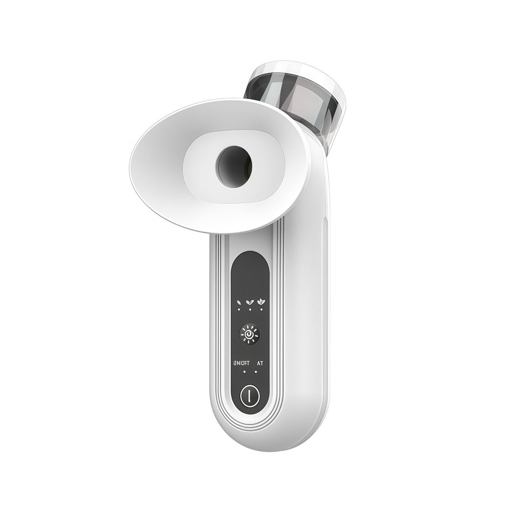 WIKINK Portable Eye Steamer, Eye Steam Sprayer, Portable Eye Steam Sprayer, Rechargeable Nano Eye Mist Steam Sprayer, Mini Soothing Steamer for Eye Care