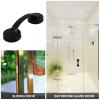 BCOATH Suction Cup Grab Bar Handle for Bathroom Safety, Non-Slip Shower and Toilet Assist Rail, Black Strong Suction Support for Elderly and s Bathtub and Glass Door Use view 3
