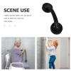 BCOATH Suction Cup Grab Bar Handle for Bathroom Safety, Non-Slip Shower and Toilet Assist Rail, Black Strong Suction Support for Elderly and s Bathtub and Glass Door Use view 4